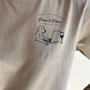 CAMISETA PREMIUM 100% ALGODÓN ORGANICO WINE LABRADOR