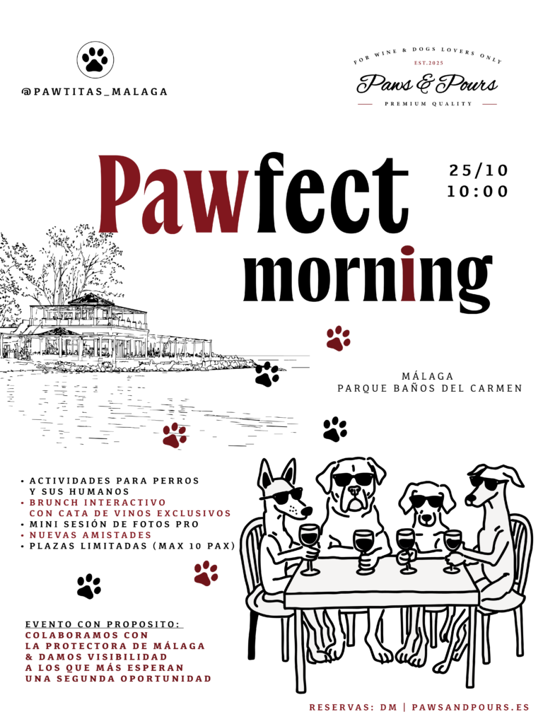 PAWSFECT MORNING - EVENTO PERRUNO - 25.10. MÁLAGA